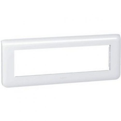 Plaque pour 8 modules horizontal Mosaic Legrand 078818