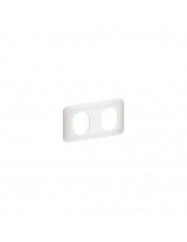 Plaque pour interrupteur SCHNEIDER Ovalis 2 postes horizontal 71mm…