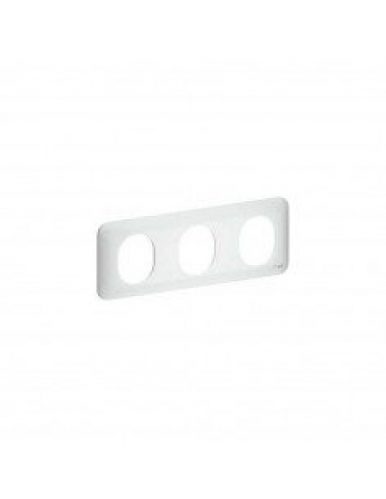 Plaque  pour interrupteur SCHNEIDER Ovalis 3 postes horizontal 71mm…