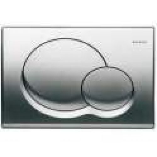 Plaque SAMBA double touche chromé brillante synthétique Article…
