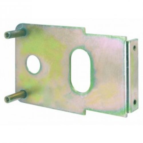 Plaque à souder pour serrure de grille