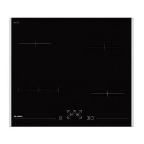 Plaque vitrocéramique noir Sharp KH6V08FT00