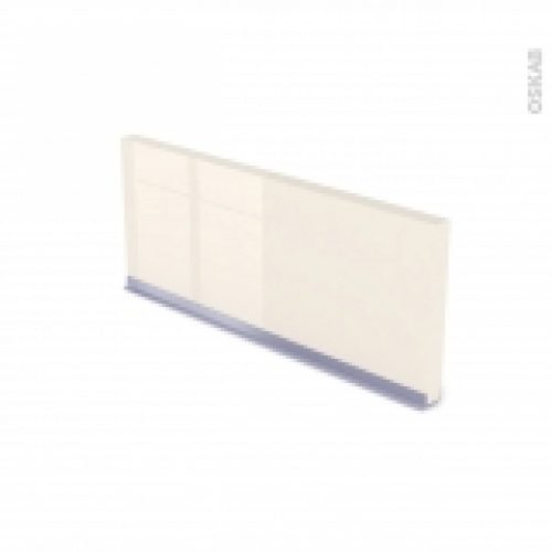 Plinthe De Cuisine Keria Ivoire Avec Joint D Etancheite L220Xh154 Cm