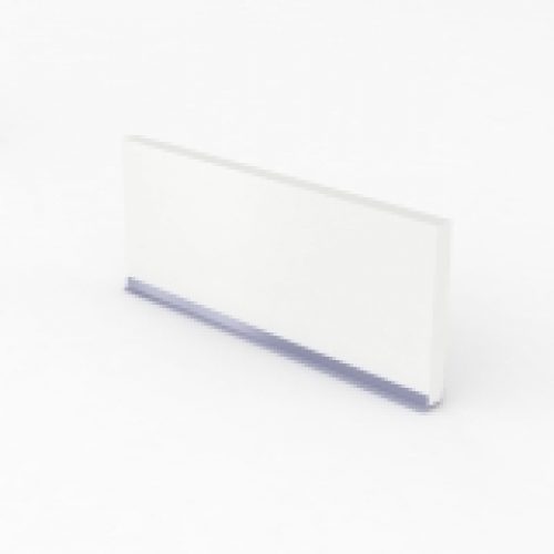 Plinthe De Cuisine Static Blanc Avec Joint D Etancheite L220Xh154