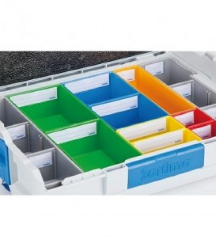 Pochette pour étiquettes bacs rangement étroits Sachet de 60 pces (sans cartes)