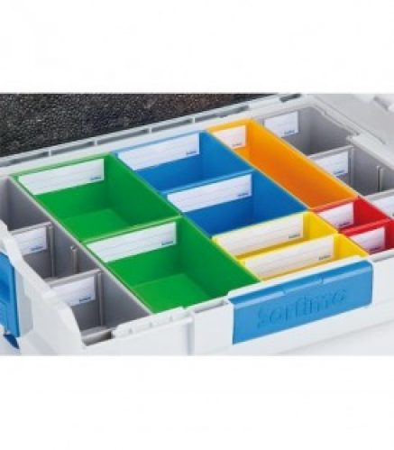 Pochette pour étiquettes pour bacs de rangement larges liv sans cartes