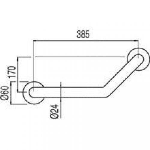 Poignée avec porte-savon pour baignoire PMR…