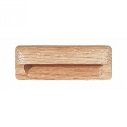 Poignée cuvette classique en bois