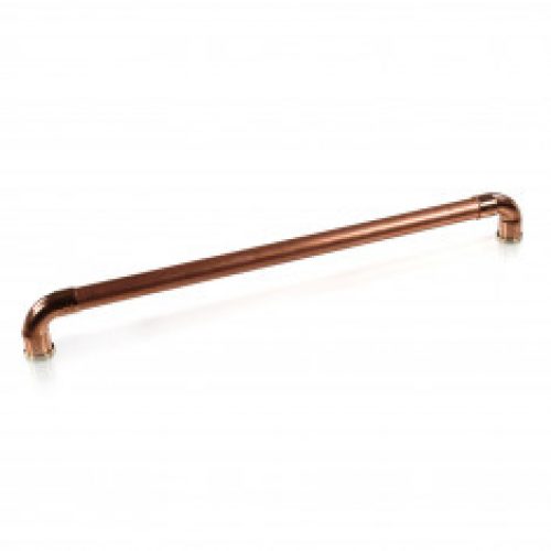 Poignée de meuble cuivre « Industriel » – Entraxe 330mm – Arcanaute