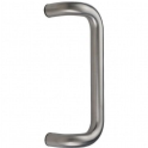 Poignée de tirage coudée inox mate – Ø 32 x 332 mm – STG 23 – Normbau