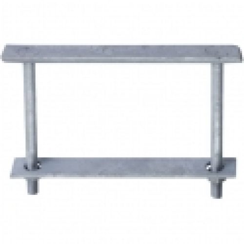 Poignée de trappe zinguée – 160 mm – Bourg Industries