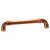 Poignée en matière Cuivre Entraxe 96 mm Ø12