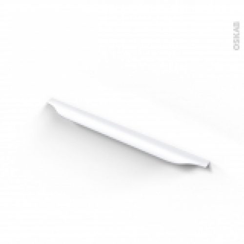 Poignee De Meuble De Cuisine N58 Alu Mat Blanc 396 Cm Entraxe 288 Mm Sokleo