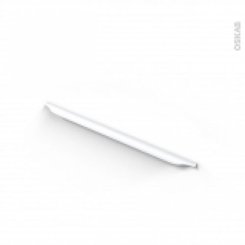 Poignee De Meuble De Cuisine N58 Alu Mat Blanc 596 Cm Entraxe 224 Mm Sokleo