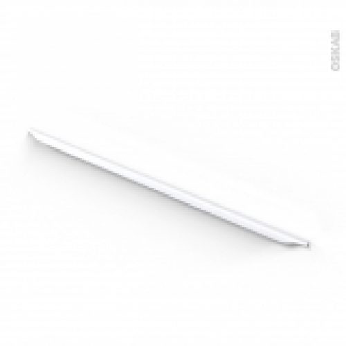 Poignee De Meuble De Cuisine N58 Alu Mat Blanc 996 Cm Entraxe 384 Mm Sokleo