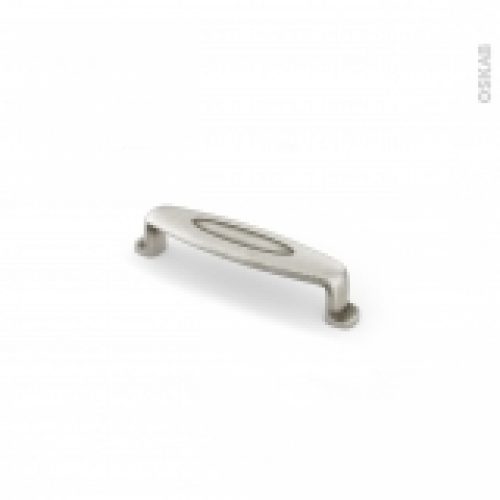 Poignee De Meuble De Cuisine N7 Argent Vieilli 1175 Cm Entraxe 96 Mm Sokleo