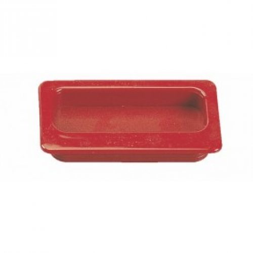 Poignées cuvette à encastrer 100 x 52 mm