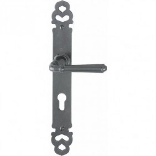 Poignées de porte aluminium gris métal – Elba