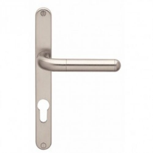 Poignées sur plaques étroites en inox – 24 mm – LC 90