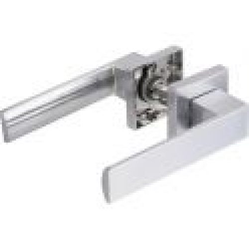 Poingée double WATFORD zamak chromé satiné – Brionne