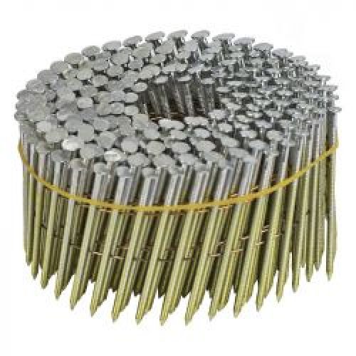 Pointes En Rouleau Norfix 16 Plat Zingue Bichromate 13 Annelees Liaison Fil Cuivre 70 X 25 Mm