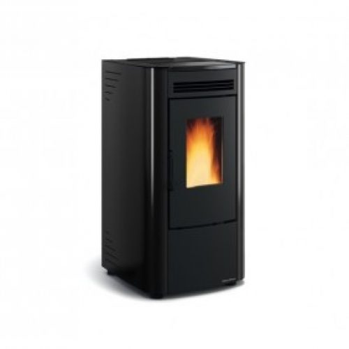Poêle à granulés ventilé – Ketty – blanc ou noir – 6,5kw