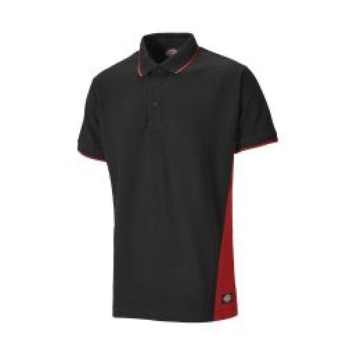 Polo Manches Courtes Dickies Two Tone 280 G M Noir