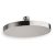 POMME DE DOUCHE LAITON RONDE D. 19 CM CHROME NOIRE – CRISTINA ONDYNA PD01472