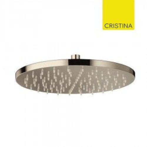 POMME DE DOUCHE RONDE DIAMETRE 30 LAITON METAL BRILLANT – CRISTINA ONDYNA PD55880