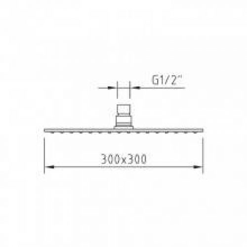 Pomme haute Slim Inox Air 30×30