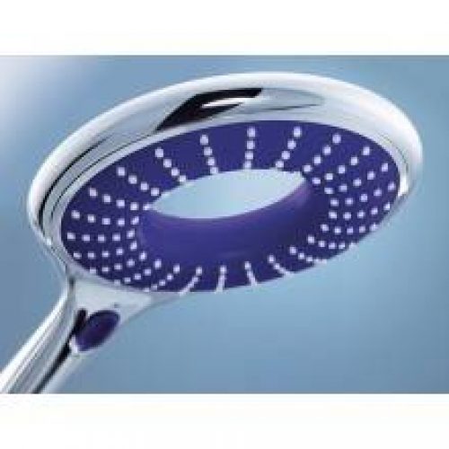 Pommeau à 2 jets Bleu Grohe Rainshower Icon 150