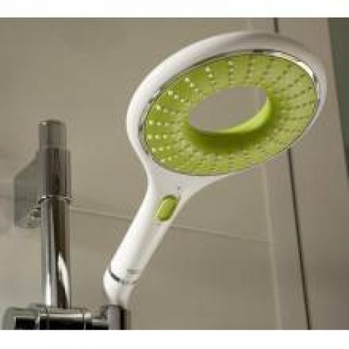 Pommeau à 2 jets Moon White Grohe Rainshower…