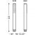 Pommeau anti-calcaire acier TRES CUADRO