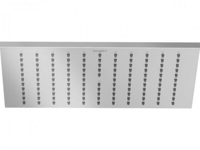 Pommeau de Douche Carré Duravit 240 x 240 mm Noir Mat