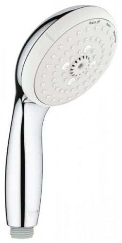 Pommeau de Douche Grohe Tempesta 100 3 jets Chromé 28419002
