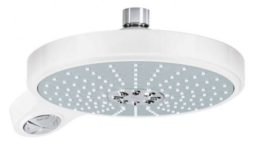 Pommeau de Douche Mural Grohe Power&Soul C Ø190mm 4 jets Blanc Lune