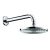 Pommeau de Douche Mural Hansgrohe Raindance S 390mm Ø180mm 1 jet Chromé