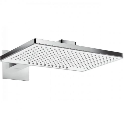 Pommeau de Douche Mural Hansgrohe Rainmaker Select EcoSmart 465x300mm 2 jets Chromé