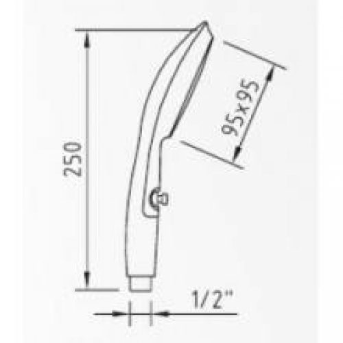 Pommeau de douche Sysma