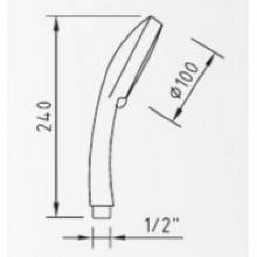Pommeau de douche Syväri
