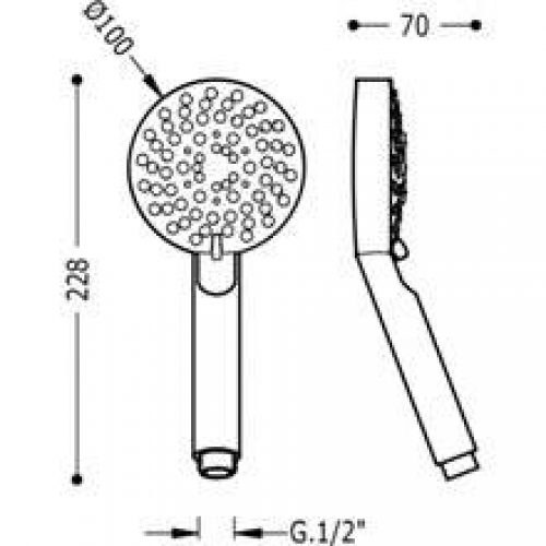 Pommeau LEX-100 TRES