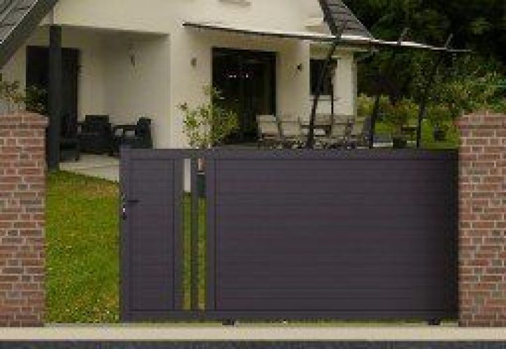 Portail Coulissant Alu Motorisé 3,5m Ceres (3 coloris)