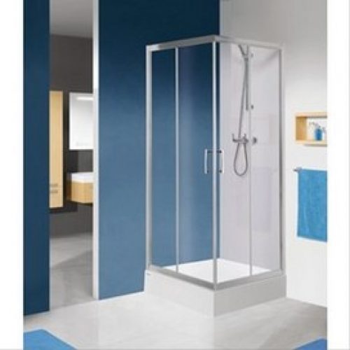 Porte accès d’angle coulissante receveur 90×90 TYXO – LEDA