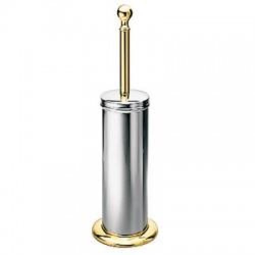 Porte balai WC chromé et or MUSEO – CRISTINA ONDYNA CA25339