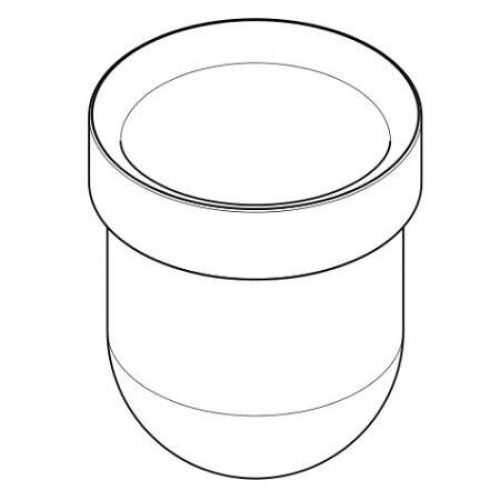 Porte-balais WC en verre Hansgrohe Logis