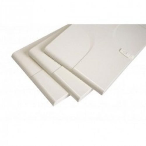 Porte blanche pour tableau Fix-O-Rail 125