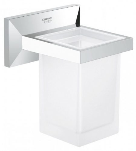 Porte Brosse à Dent Grohe Allure Brilliant avec support en verre