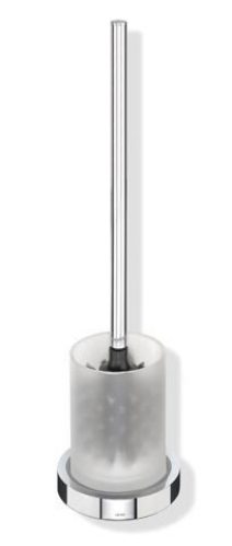 Porte Brosse WC Hewi Chromé/Verre Satiné 950.20.10045