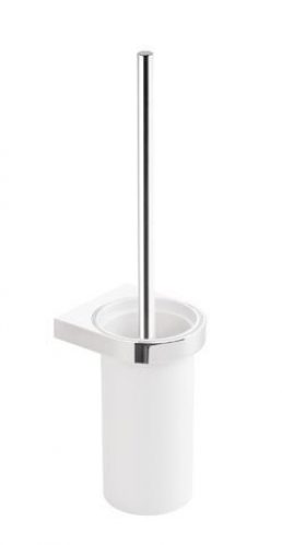 Porte Brosse WC Hewi System 800 Chromé/Blanc 800.20.10041