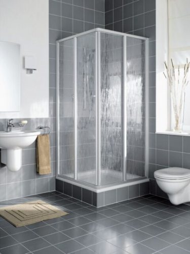 Porte de douche coulissante Kermi NOVA 2000 accès d’angle mm 2 volets Fontana